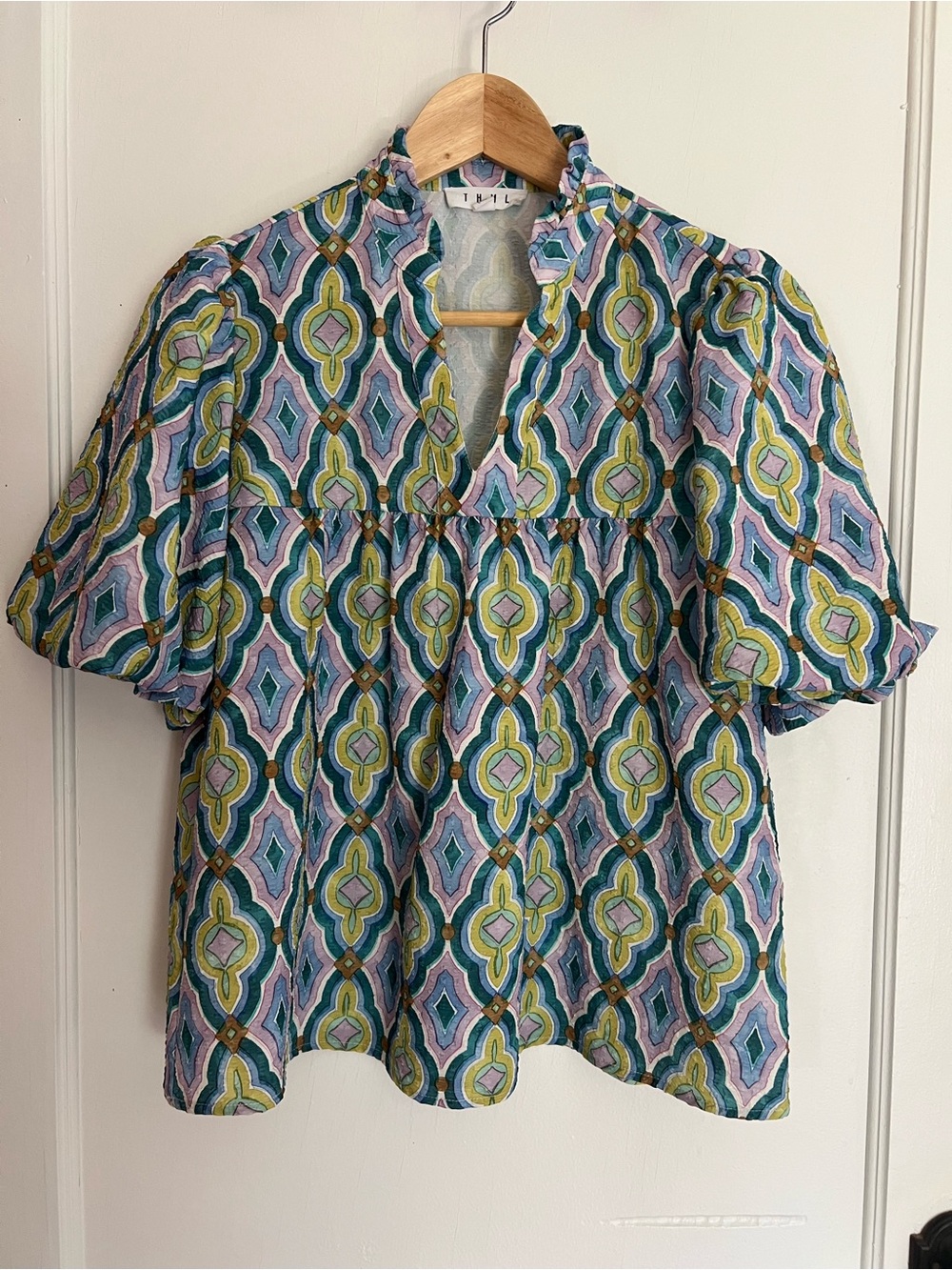 Women’s THML Puff-sleeve Top | Size XS